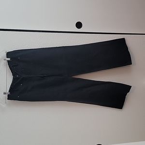INC brand black linen, wide leg palazzo pant. Like new Sz 6